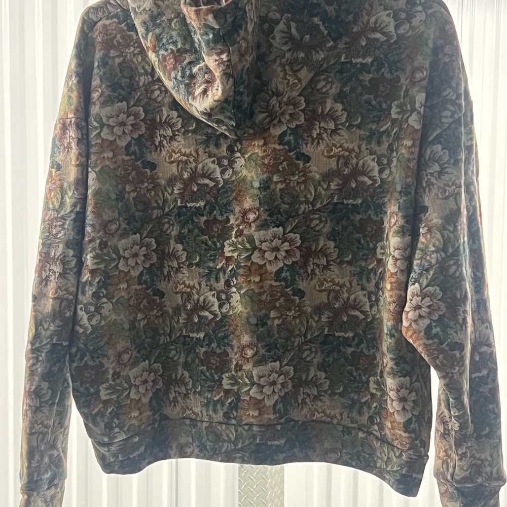 Floral Patterned Men's Sweater